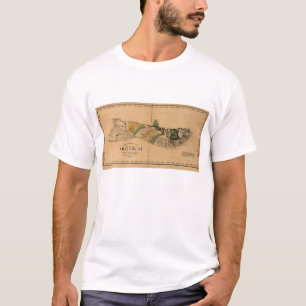 Molokai, 1897, Vintage Hawaii-Karte T-Shirt