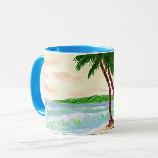 Molokai aus Maui Kaanapali Tasse (Vorderseite Links)