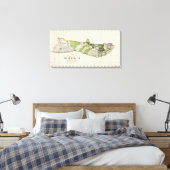 Molokai, Hawaii Leinwanddruck (Insitu (Schlafzimmer))