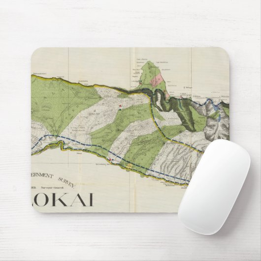 Molokai, Hawaii Mousepad (Mit Mouse)
