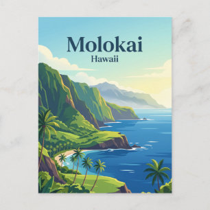 Molokai Hawaii Postkarte