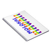 Molokai Hawaii Regenbogenschrift Notizblock (Rechte Seite)