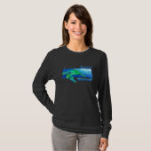 Molokai Hawaii Swimming Honu T-Shirt (Vorne ganz)
