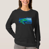 Molokai Hawaii Swimming Honu T-Shirt (Vorderseite)