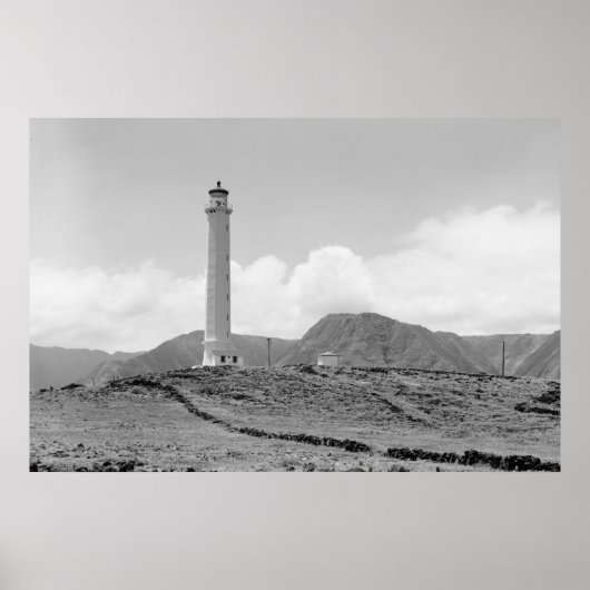 Moloka'i Leuchtturm Poster (Vorne)