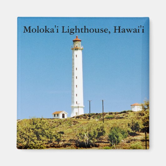 Moloka'i Lighthouse, Hawai'i Magnet (Vorne)