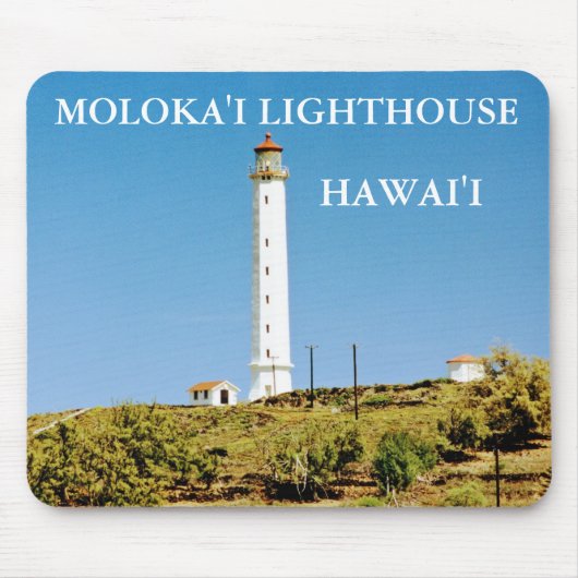 Moloka'i Lighthouse, Hawai'i Mousepad (Vorne)