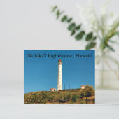 Moloka'i Lighthouse, Hawai'i Postcard Postkarte (Stehend Vorderseite)