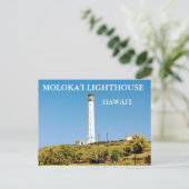 Moloka'i Lighthouse, Hawai'i Postcard Postkarte (Stehend Vorderseite)