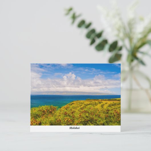 Molokai Postcard Postkarte (Stehend Vorderseite)