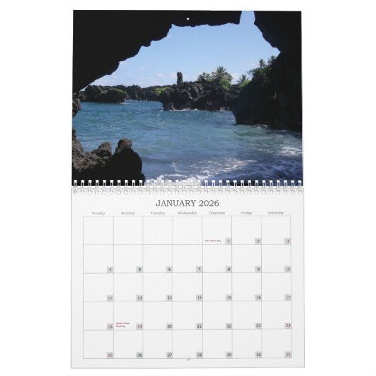 Molokai-Reflexionen Kalender (Jan 2026)