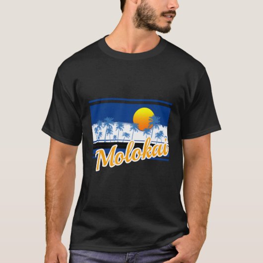 Molokai Surf Style Beach T-Shirt (Vorderseite)