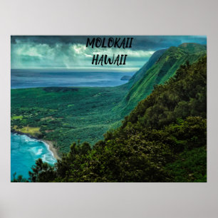 MOLOKAII HAWAII POSTER