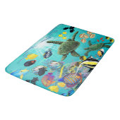 Molokini Bucht-hawaiische tropische Badematte (Schrägansicht)