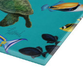 Molokini Bucht-hawaiische tropische Schneidebrett (Ecke)