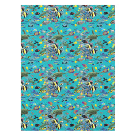 Molokini Bucht-hawaiische tropische Tischdecke