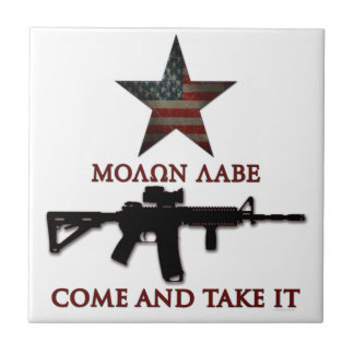 Molon gekommenes Labe - und nehmen es Fliese