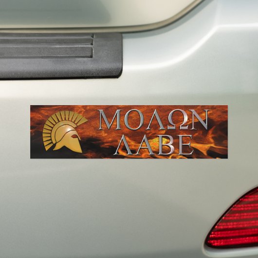 Molon Labe Autoaufkleber (Auf Auto)