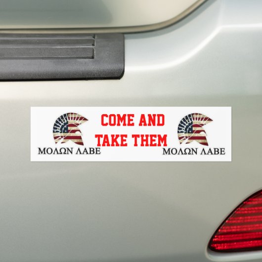 MOLON LABE AUTOAUFKLEBER (Auf Auto)