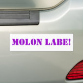 MOLON LABE! AUTOAUFKLEBER (Auf Auto)