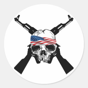 Molon Labe Baby Runder Aufkleber