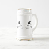 MOLON LABE BIERGLAS (VorderseiteRechts)