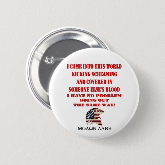MOLON LABE BUTTON (Vorne & Hinten)