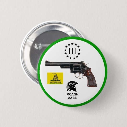 MOLON LABE BUTTON (Vorne & Hinten)