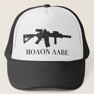 Molon Labe Carbine-Kappe Truckerkappe