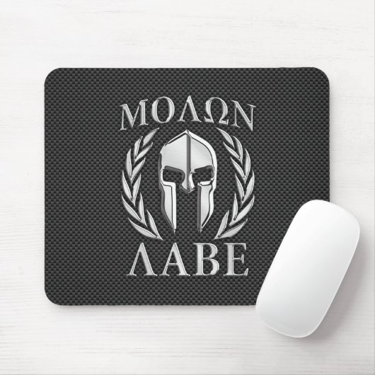 Molon Labe Chrom-Art-spartanische Mousepad (Mit Mouse)