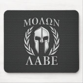 Molon Labe Chrom-Art-spartanische Mousepad (Vorne)