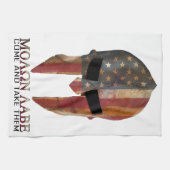 Molon Labe -, das gekommen wird und nehmen ihnen Geschirrtuch (Horizontal)