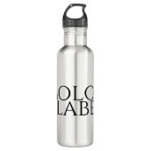 Molon Labe Edelstahlflasche (Vorderseite)