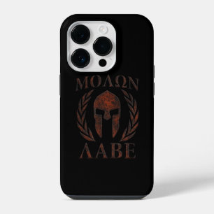 Molon Labe Eisenkrieger Lorbeeren iPhone 14 Pro Hülle