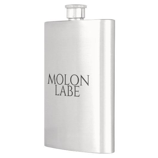 Molon Labe Flachmann (Links)