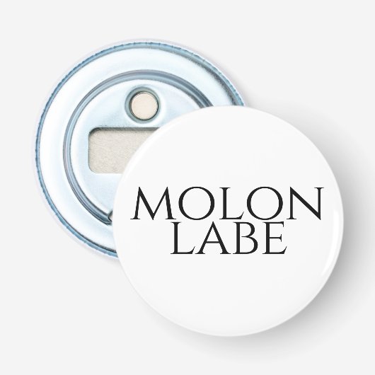 Molon Labe Flaschenöffner (Vorderseite)