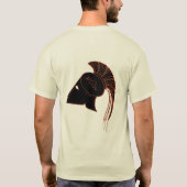 Molon Labe (gekommen und nehmen Sie sie) T-Shirt (Rückseite)