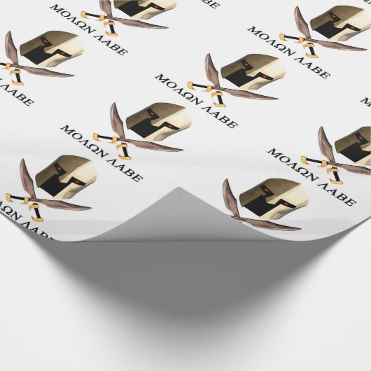 MOLON LABE GESCHENKPAPIER (Ecke)