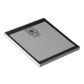 Molon Labe Grunge Spartan Armor Notizblock (angewinkelt)