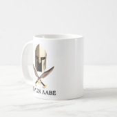 MOLON LABE KAFFEETASSE (Vorderseite Links)