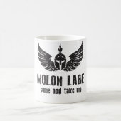 Molon Labe Kaffeetasse (Mittel)