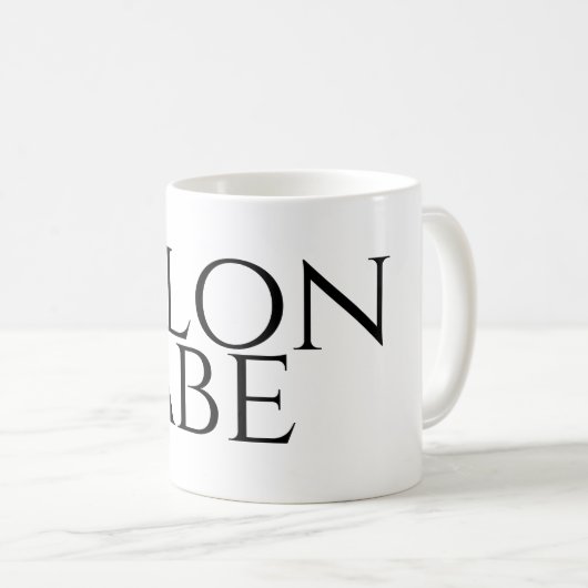 Molon Labe Kaffeetasse (VorderseiteRechts)