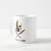 MOLON LABE KAFFEETASSE (Vorderseite Links)