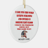 MOLON LABE KERAMIK ORNAMENT (Rechts)