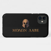 Molon Labe (komm und hol's dir) Case-Mate iPhone Hülle (Rückseite (Horizontal))