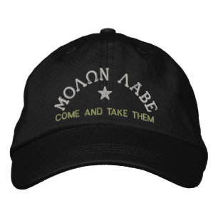 Molon Labe - Komm und nimm sie. Bestickte Baseballkappe