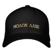 Molon Labe (Komm und nimm sie! Bestickte Kappe (Vorderseite)