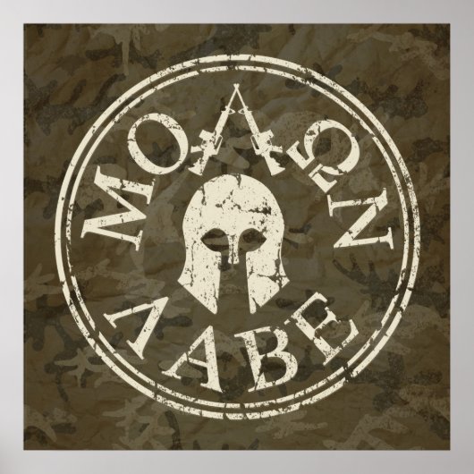 Molon Labe, komm und nimm sie. Poster (Vorne)