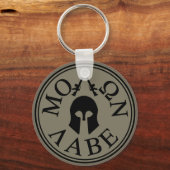 Molon Labe, komm und nimm sie. Schlüsselanhänger (Vorderseite)