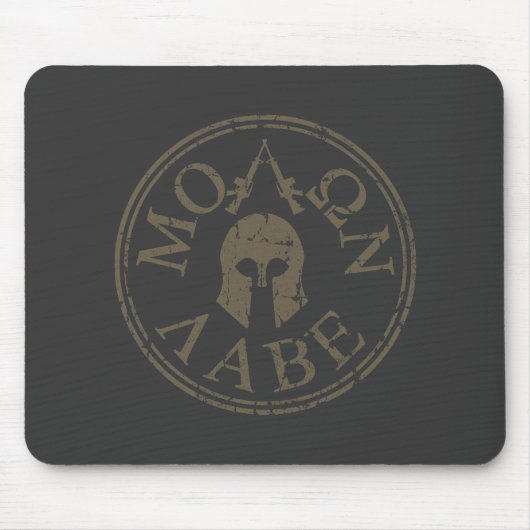 Molon Labe, kommen sie nehmen Mousepad (Vorne)